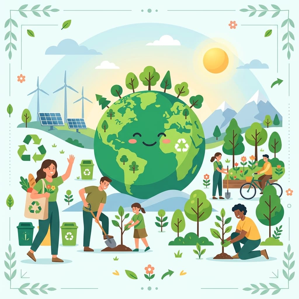 Earth Day 2026 Illustration