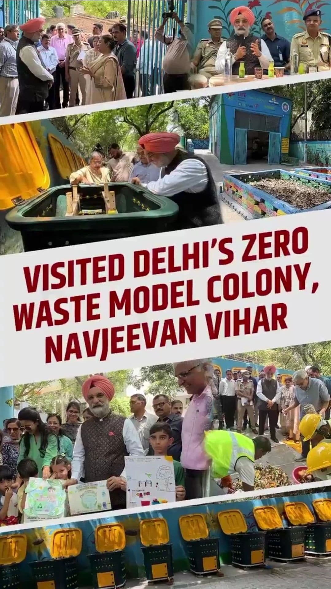 Hon'ble LG Delhi Visit to Navjeevan Vihar