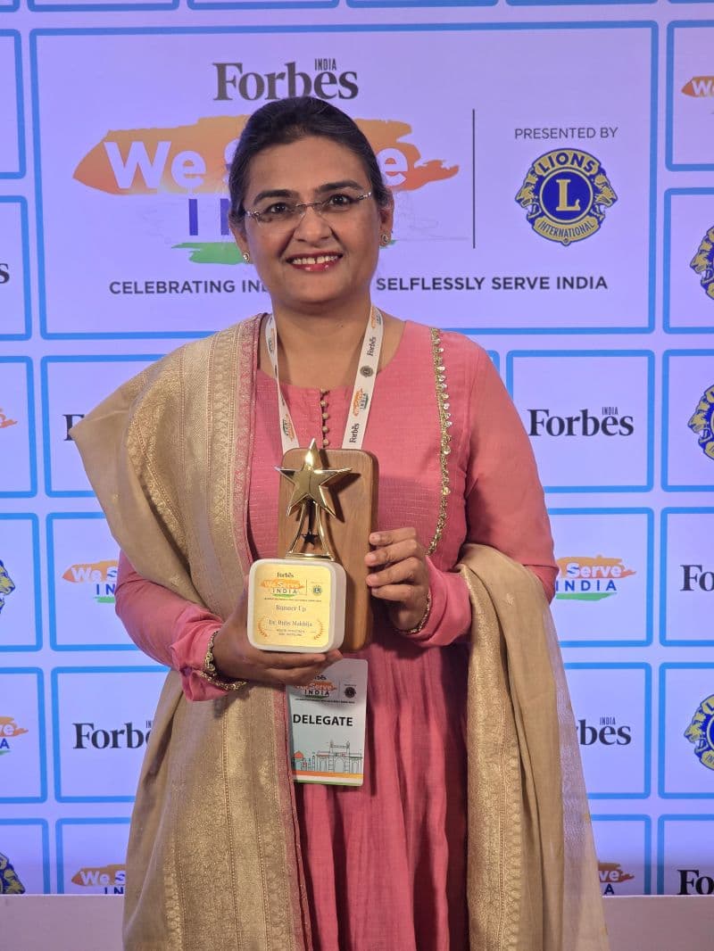 National Runner-Up Award at the Forbes We Serve India Awards 2025